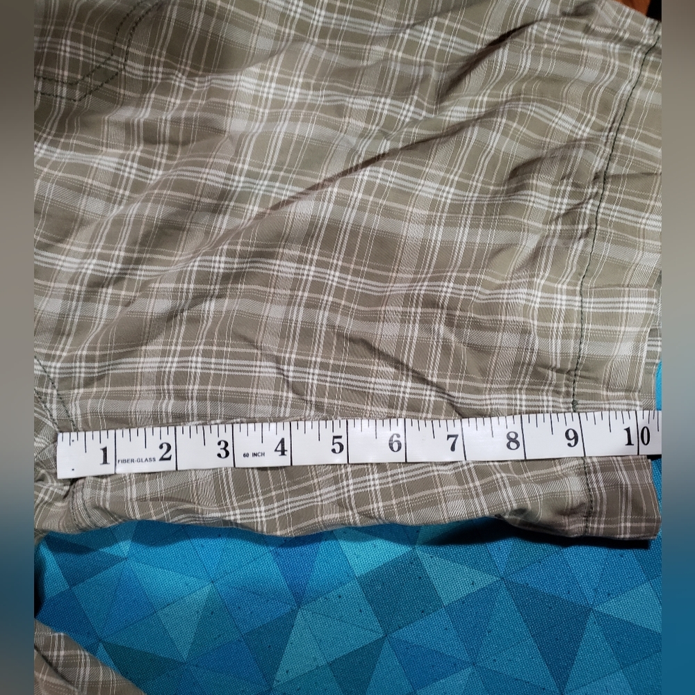 $5 Green Plaid Shorts - Picture 7 of 7